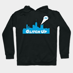 Chicago Skyline - Glitchup Signal Hoodie